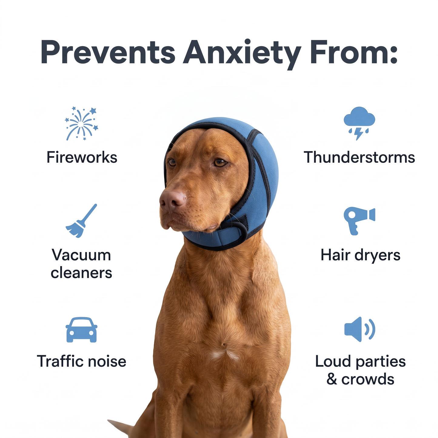 Dog Anxiety Ear Cover
