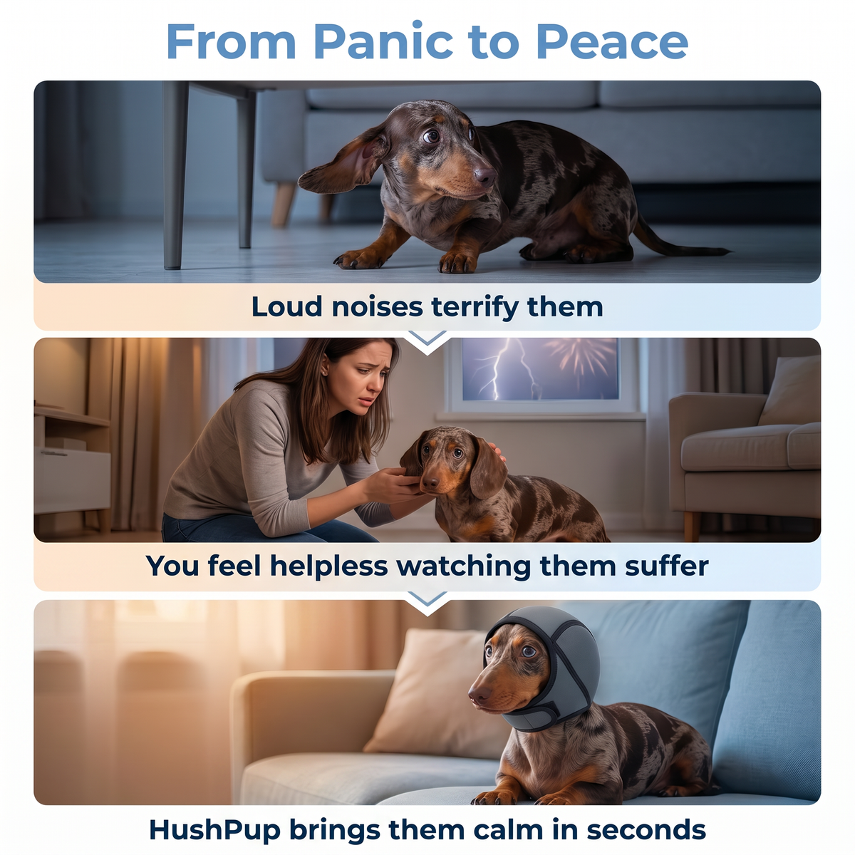 Dog Anxiety Ear Cover